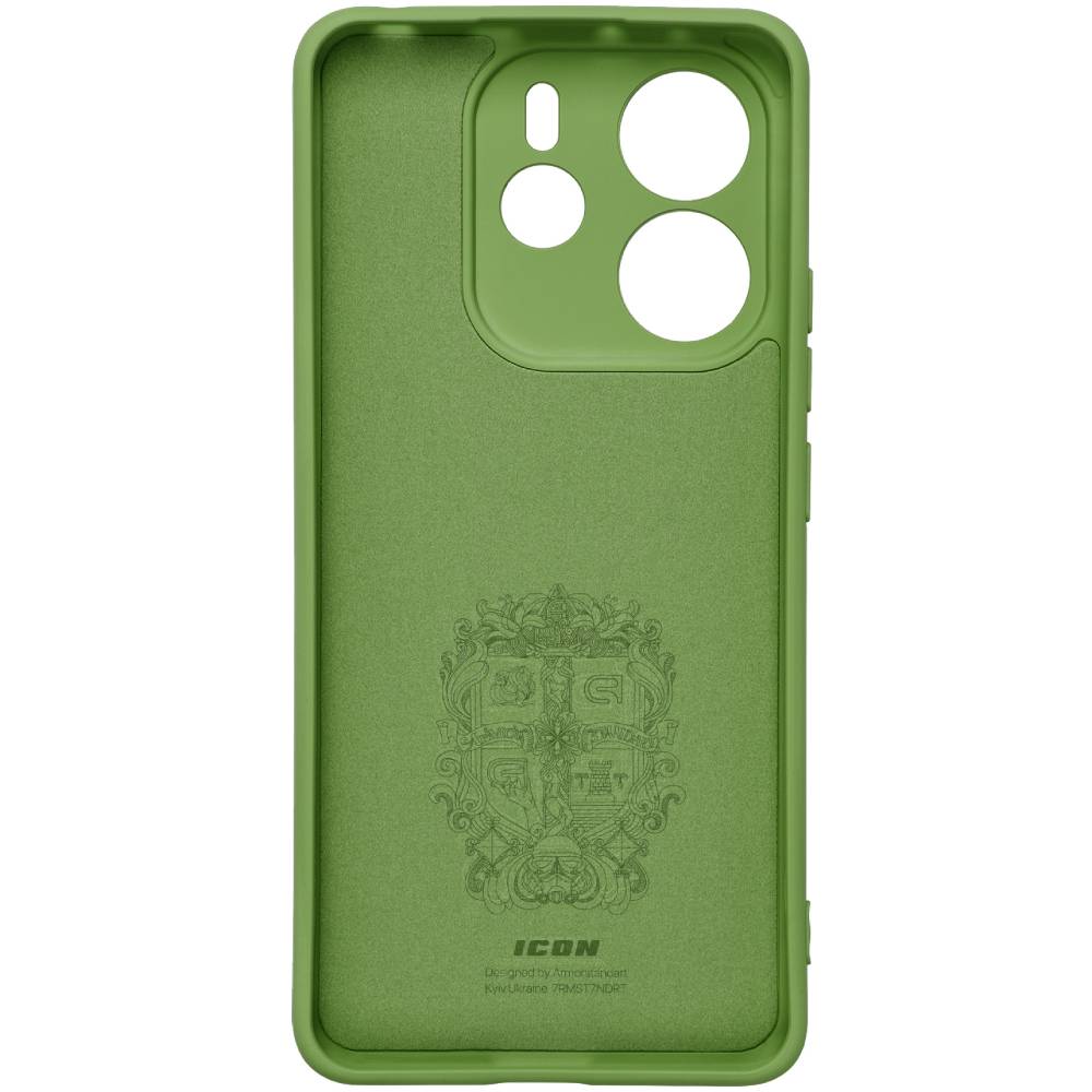 Чохол ARMORSTANDART ICON для Xiaomi Redmi Note 14 4G Camera Cover Green (ARM79817) Сумісність за моделлю Xiaomi Redmi Note 14 4G