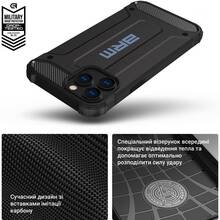 Чехол ARMORSTANDART Panzer для Xiaomi Redmi Note 14 5G Black (ARM79842)
