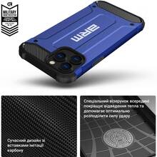 Чехол ARMORSTANDART Panzer для Xiaomi Redmi Note 14 Pro+ 5G Dark Blue (ARM79852)