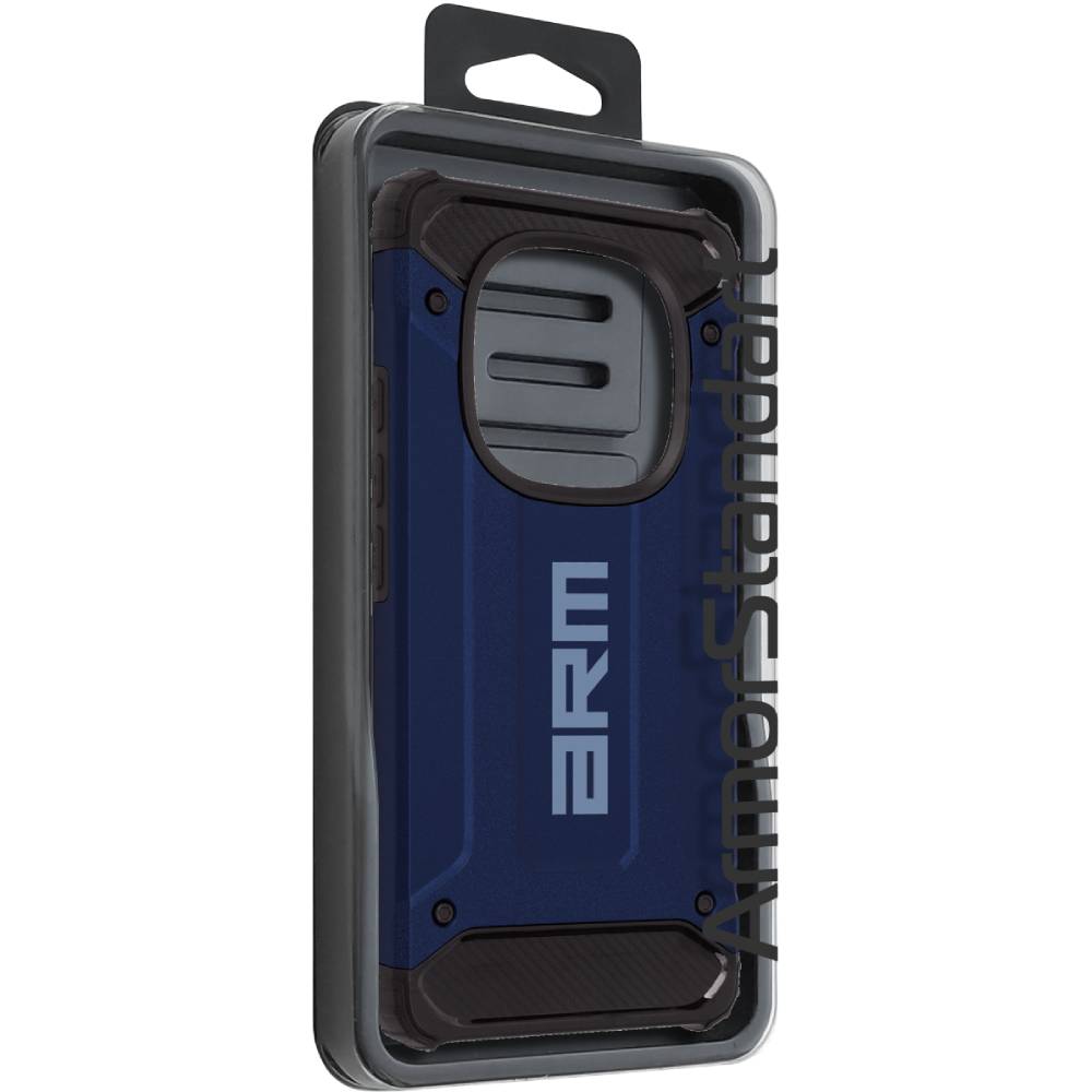 Фото Чехол ARMORSTANDART Panzer для Xiaomi Redmi Note 14 Pro+ 5G Dark Blue (ARM79852)