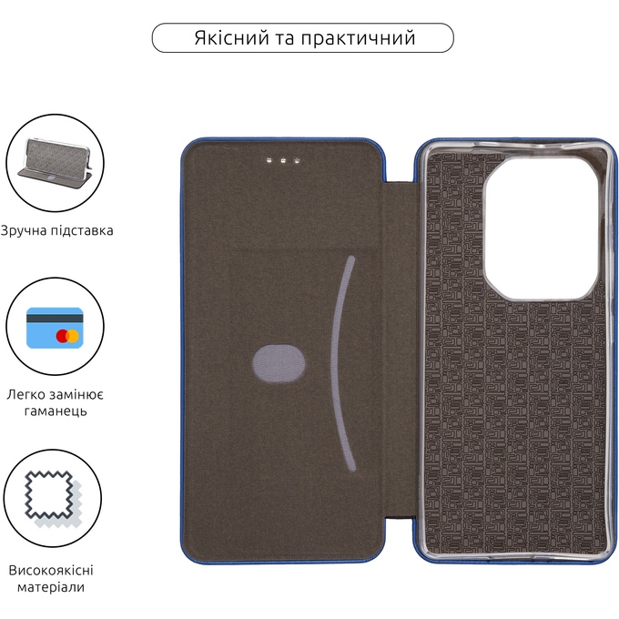 Чехол ARMORSTANDART G-Case для Infinix Note 50 4G Blue (ARM84880) Тип чехол-книжка