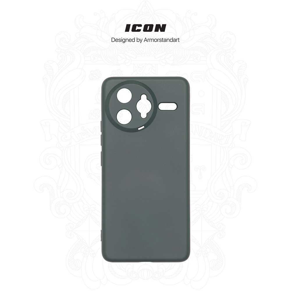 Чохол ARMORSTANDART ICON для Xiaomi Poco F7 Ultra Camera cover Dark Green (ARM85219) Тип чохол-накладка