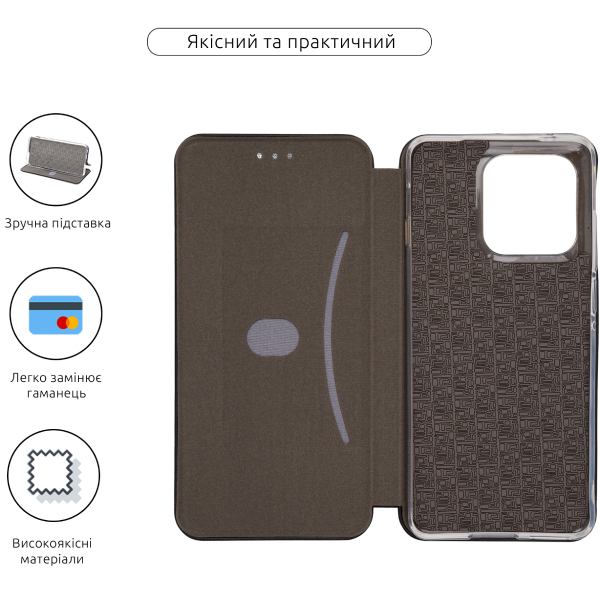 Чохол ARMORSTANDART G-Case для Motorola Edge 60 Fusion 5G Black (ARM85380) Тип чохол-книжка