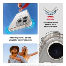 Чохол ARMORSTANDART Air Force для Xiaomi Poco M7 Pro 5G Camera cover Clear (ARM83143)