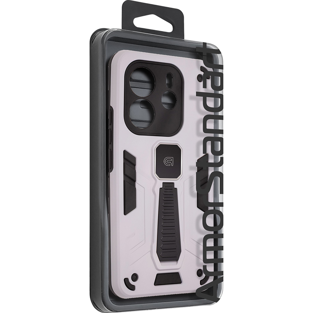 Чохол ArmorStandart Proover для Xiaomi Redmi Note 14 4G Grey (ARM85784) Тип чохол-накладка