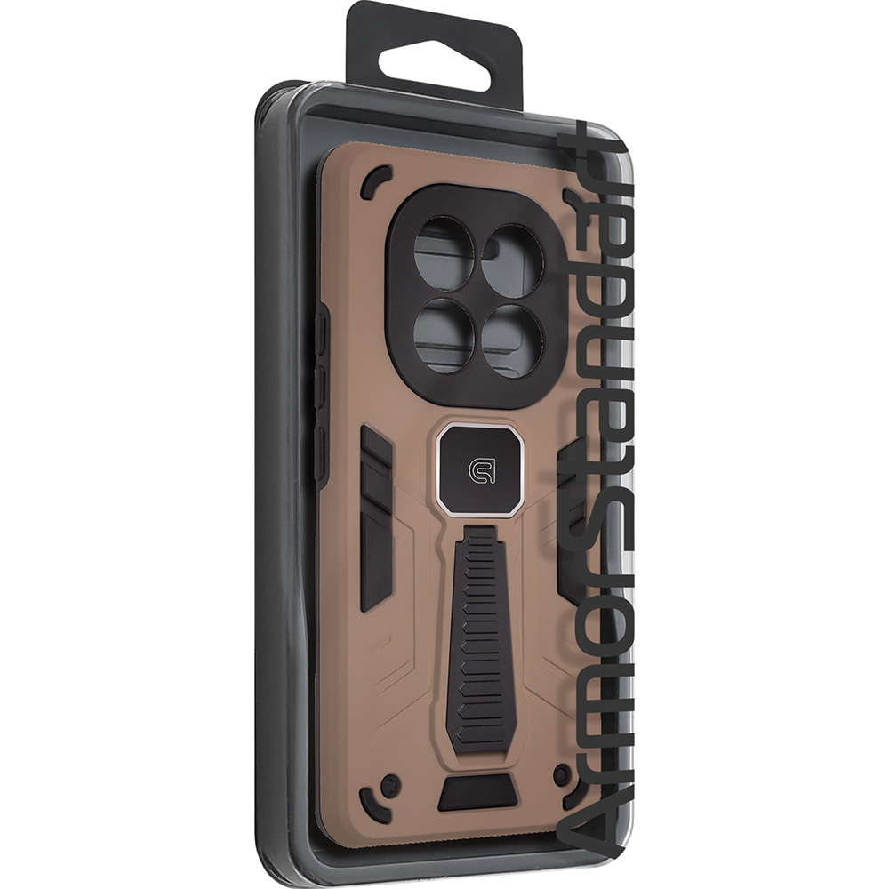 Чехол ArmorStandart Proover для Xiaomi Redmi Note 14 Pro+ 5G Brown (ARM85795) Тип чехол-накладка