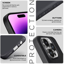 Чехол ARMORSTANDART Matte Slim Fit для Samsung S25 FE 5G Camera cover Black (ARM86154)