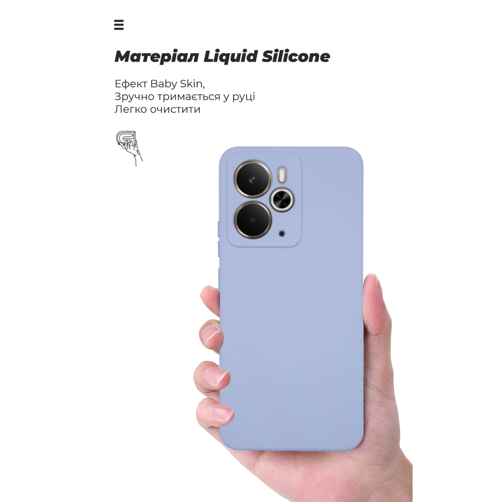 Фото Чехол ARMORSTANDART ICON для Realme 14 5G Camera cover Lavender (ARM83644)