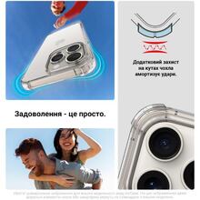 Чехол ARMORSTANDART Air Force для Apple iPhone 17 Pro Max Clear (ARM86738)