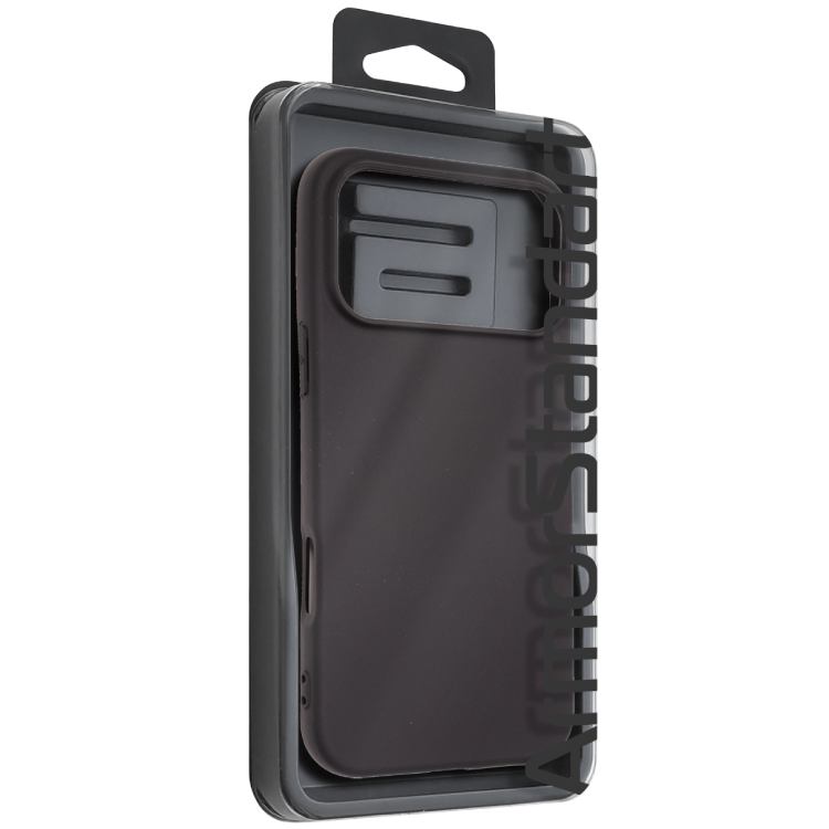 Чехол ARMORSTANDART Matte Slim Fit для Apple iPhone 17 Pro Black (ARM86745) Материал полиуретан