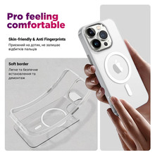 Чехол ARMORSTANDART Unit MagCase для Apple iPhone 17 Matte Clear (ARM86283)