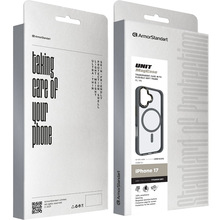 Чохол ARMORSTANDART Unit MagCase для Apple iPhone 17 Titanium Grey (ARM86285)