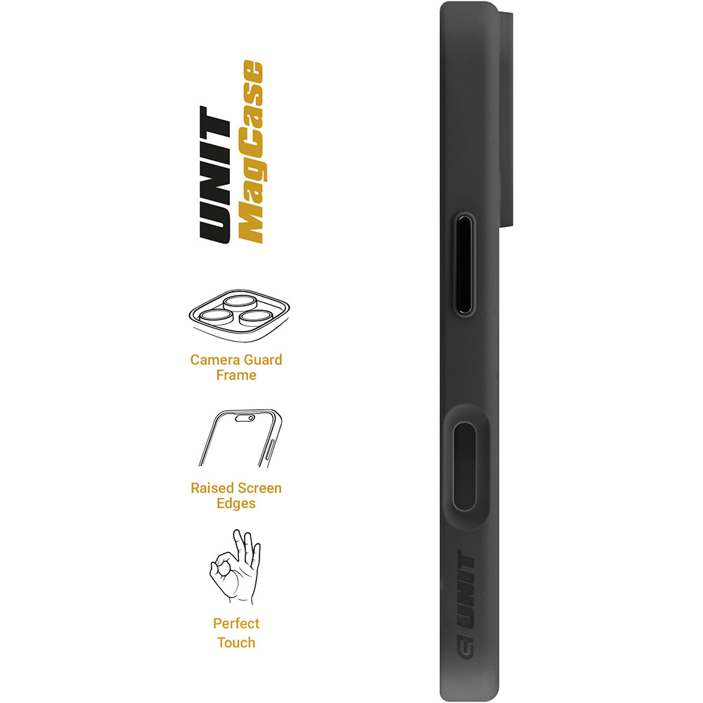 Чохол ARMORSTANDART Unit MagCase для Apple iPhone 17 Pro Black (ARM86289) Тип чохол-накладка