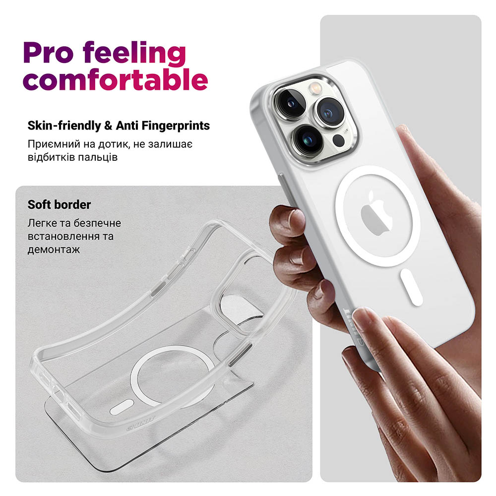 Чехол ARMORSTANDART Unit MagCase для Apple iPhone 17 Pro Matte Clear (ARM86291) Совместимость по модели Apple iPhone 17 Pro