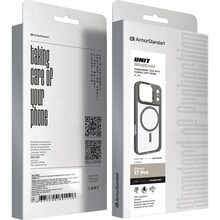 Чехол ARMORSTANDART Unit MagCase для Apple iPhone 17 Pro Titanium Grey (ARM86293)