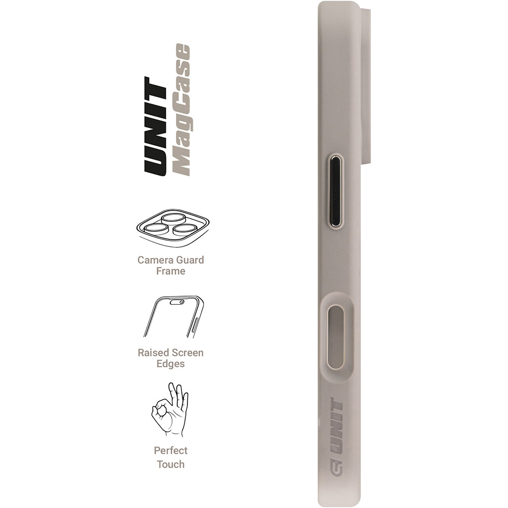 Чехол ARMORSTANDART Unit MagCase для Apple iPhone 17 Pro Titanium Grey (ARM86293) Тип чехол-накладка