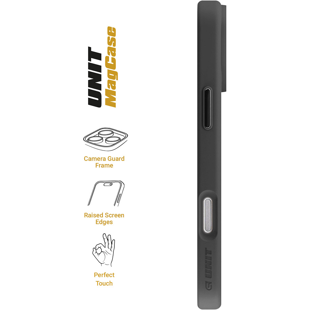 Чохол ARMORSTANDART Unit MagCase для Apple iPhone 17 Pro Max Black (ARM86297) Тип чохол-накладка