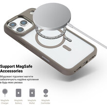 Чехол ARMORSTANDART Unit MagCase для Apple iPhone 17 Pro Max Titanium Grey (ARM86301)