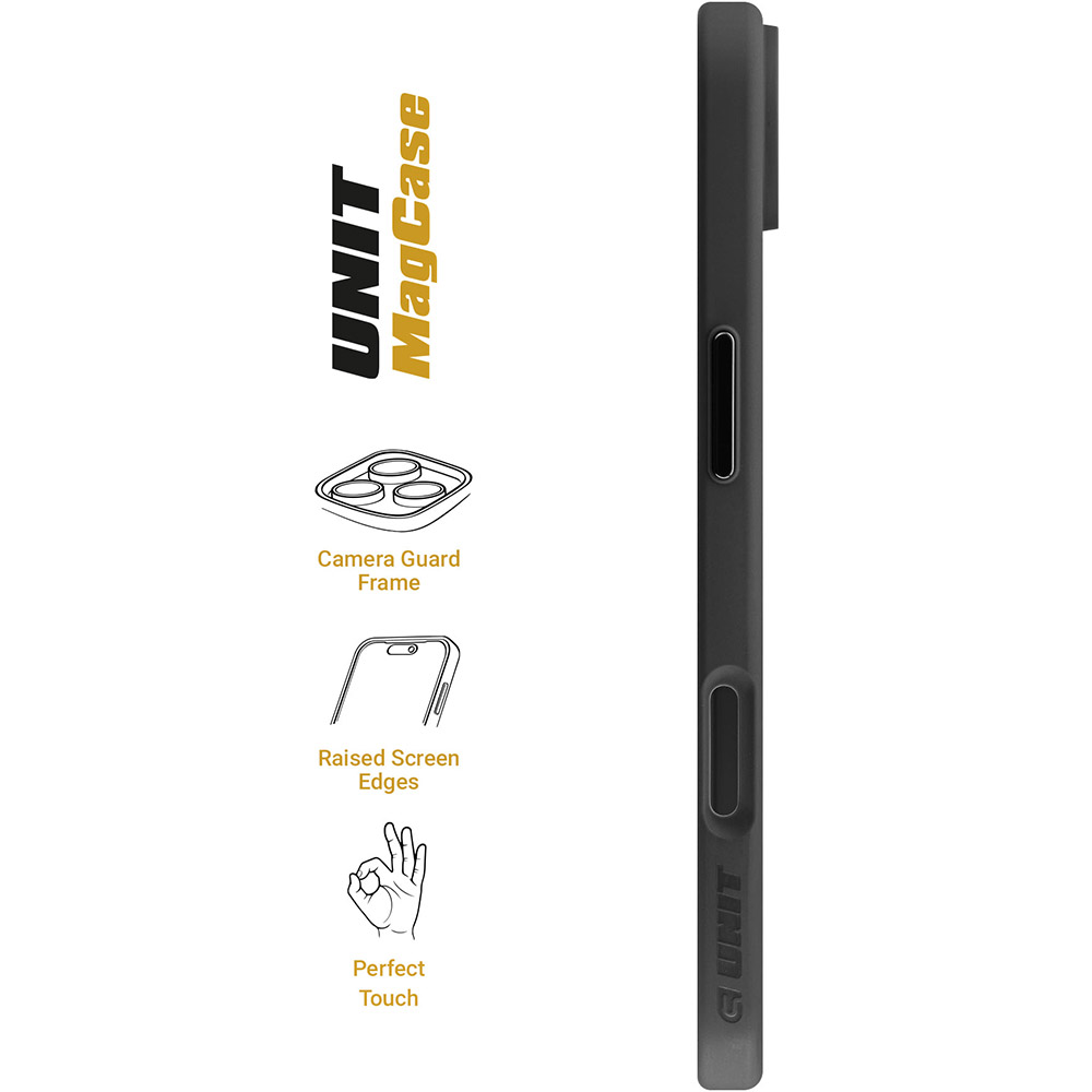 Чехол ARMORSTANDART Unit MagCase для Apple iPhone 17 Air Black (ARM86305) Тип чехол-накладка