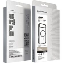 Чохол ARMORSTANDART Unit MagCase для Apple iPhone 17 Air Titanium Grey (ARM86309)