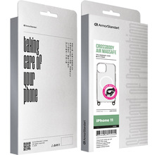 Чехол ARMORSTANDART Crossbody Air MagSafe Rope для Apple iPhone 11 Clear (ARM86369)