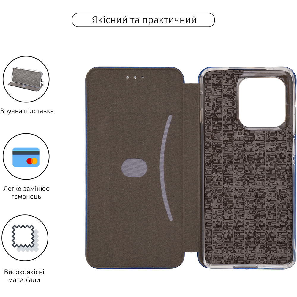 Чехол ARMORSTANDART G-Case для Motorola Edge 60 Fusion 5G Blue (ARM85402) Тип чехол-книжка