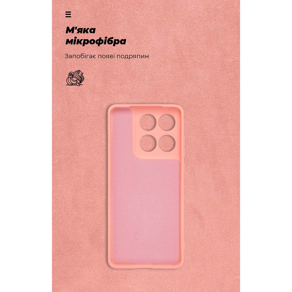 Чехол ARMORSTANDART ICON для Motorola Edge 60 Fusion 5G Camera cover Pink (ARM85595) Цвет розовый