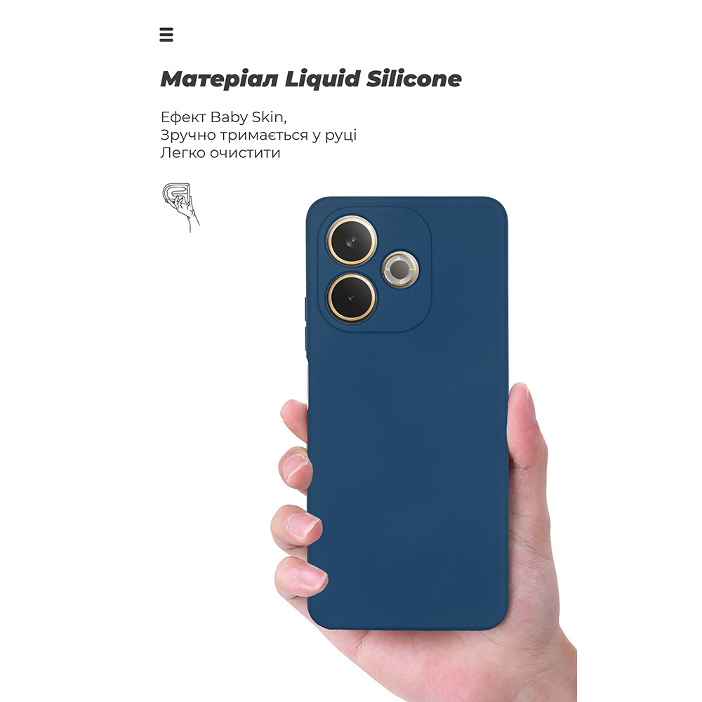 Фото Чехол ARMORSTANDART ICON для OPPO A5 Pro 4G / A5 Pro 5G Camera cover Dark Blue (ARM85596)