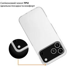 Чехол BECOVER для Apple iPhone 17 Pro Transparancy (713761)