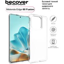 Чехол BECOVER для Motorola Edge 60 Fusion Transparancy (713773)