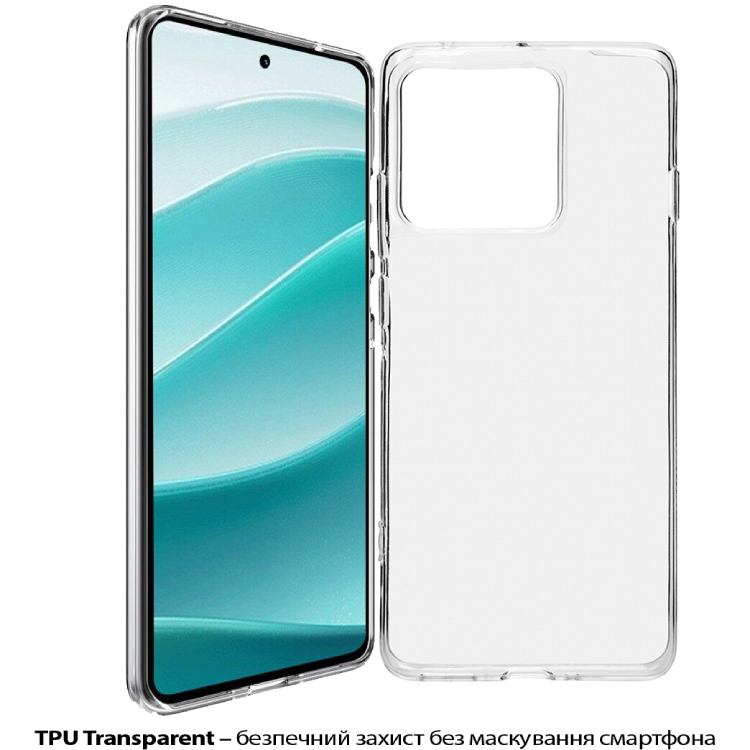 Чехол BECOVER для Motorola Edge 60 Fusion Transparancy (713773) Тип чехол-накладка