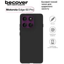 Чохол BECOVER для Motorola Edge 60 Pro Black (713774)