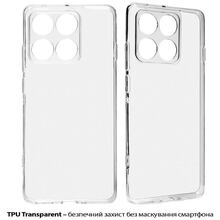 Чохол BECOVER для Motorola Edge 60 Pro Transparancy (713775)