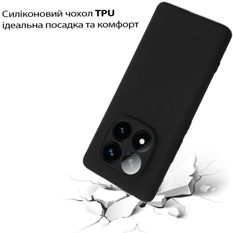 Чохол BECOVER для Poco X7 Black (713777) Колір чорний