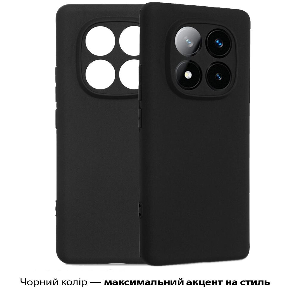 Фото Чохол BECOVER для Poco X7 Black (713777)