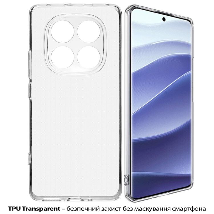Чехол BECOVER для Poco X7 Transparancy (713778) Тип чехол-накладка