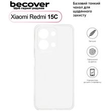 Чехол BECOVER для Xiaomi Redmi 15С 4G/5G Transparancy (713785)