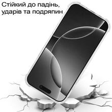 Чехол BECOVER Anti-Shock для Apple iPhone 17 Pro Clear (713797)