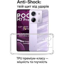 Чохол BECOVER Anti-Shock для Poco M7 Pro 5G Clear (713809)