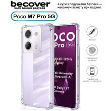 Чохол BECOVER Anti-Shock для Poco M7 Pro 5G Clear (713809)