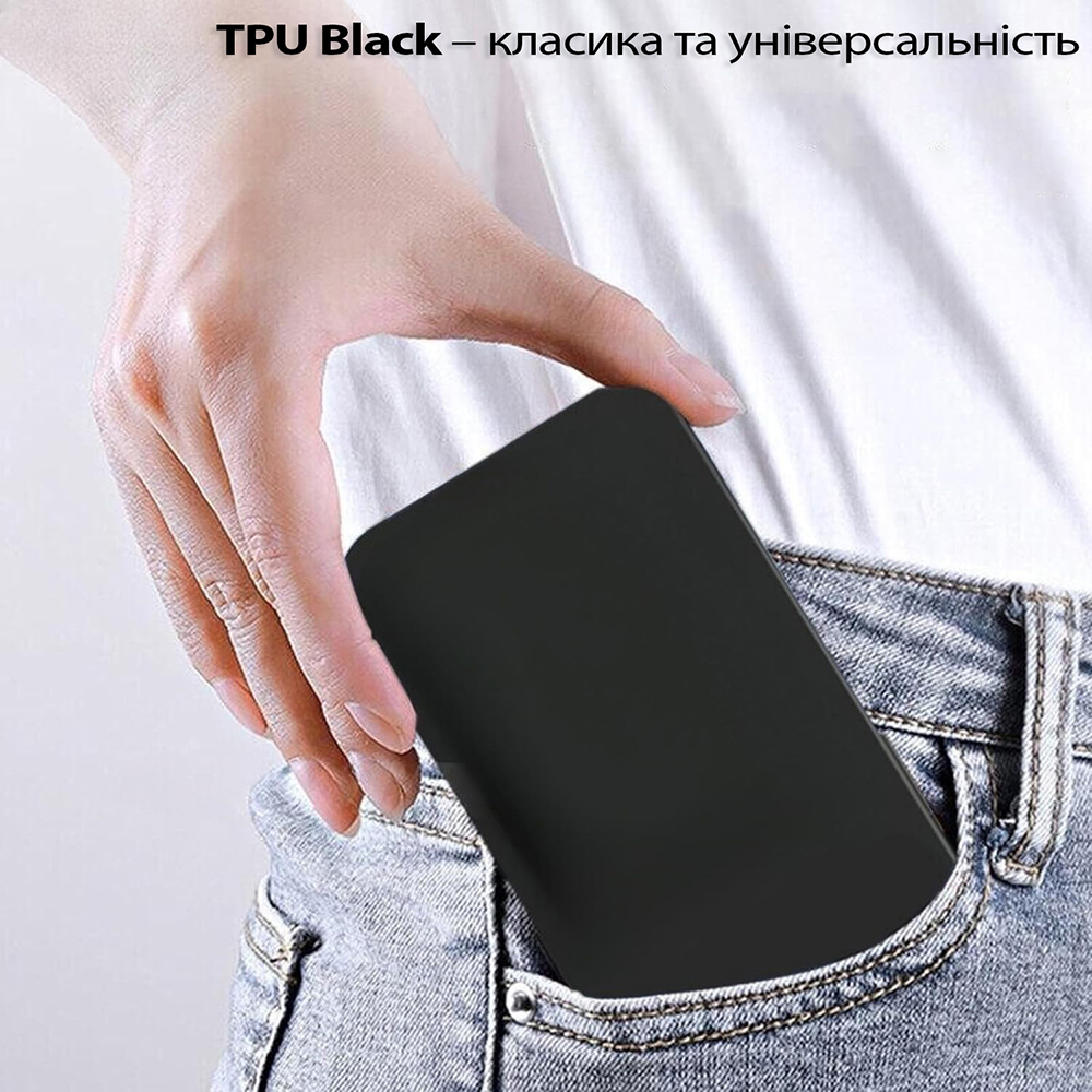 Внешний вид Чехол BECOVER для Apple iPhone 17 Black (713756)