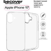 Чехол BECOVER для Apple iPhone 17 Transparancy (713757)
