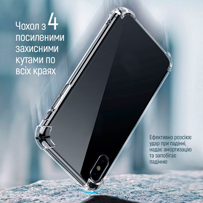 Чохол COLORWAY TPU AntiShock для Motorola G06/G06 Power Clear (CW-CTASMG06P) Сумісність за моделлю Motorola G06