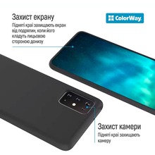 Чохол COLORWAY TPU matt для Motorola G06/G06 Power Black (CW-CTMMG06P-BK)