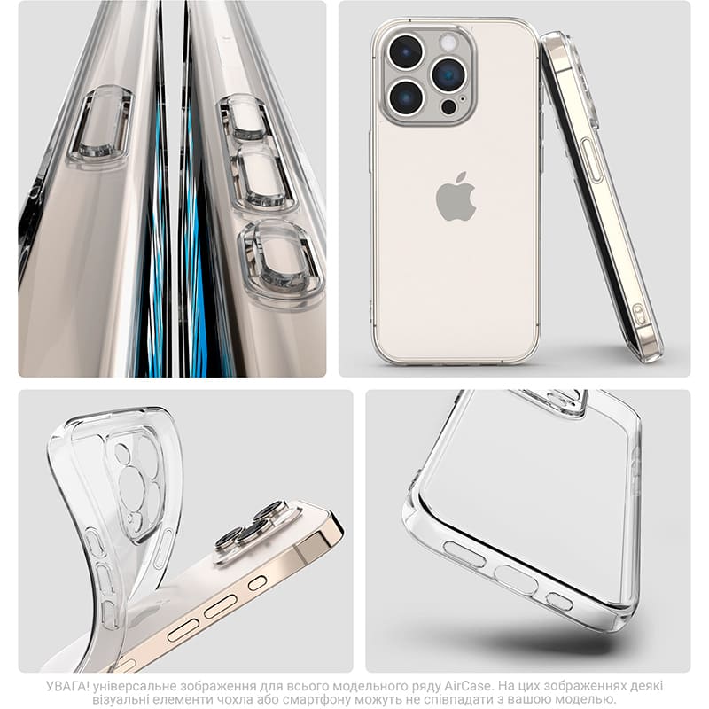 Чохол ARMORSTANDART Air для Xiaomi 15T 5G Camera cover Clear (ARM86979) Колір прозорий