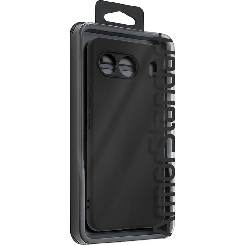 Чехол ARMORSTANDART Matte Slim Fit для OnePlus Nord 4 Camera cover Black (ARM88021) Материал полиуретан