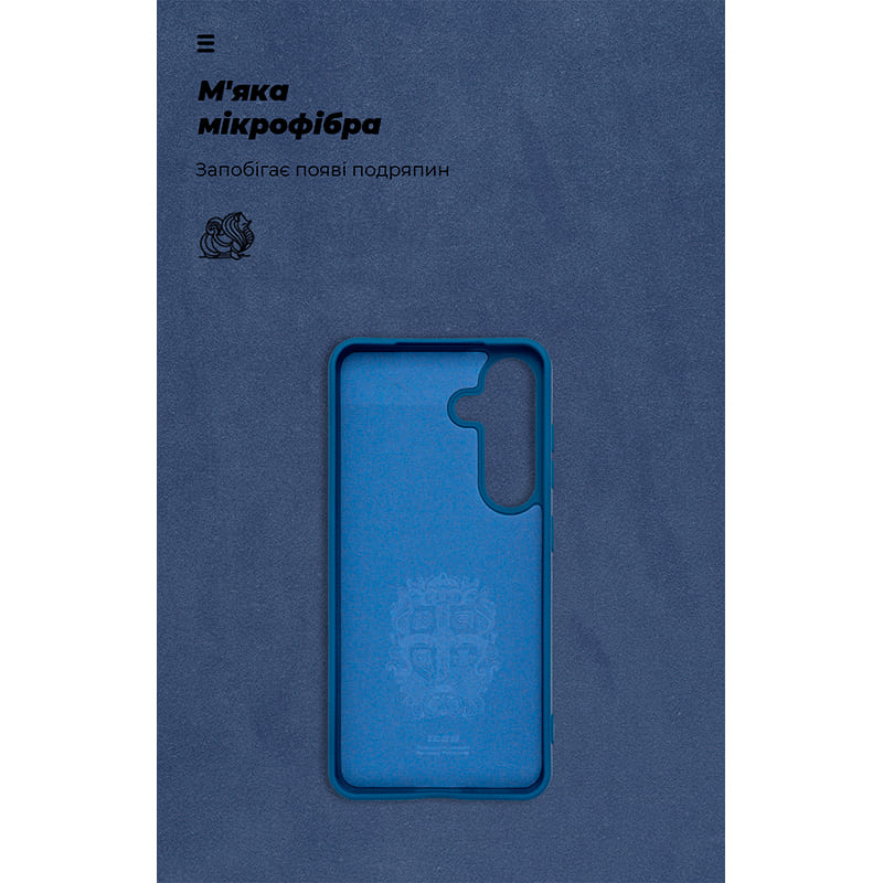 Чехол ARMORSTANDART ICON для Samsung Galaxy S25 Blue (ARM88144) Цвет синий