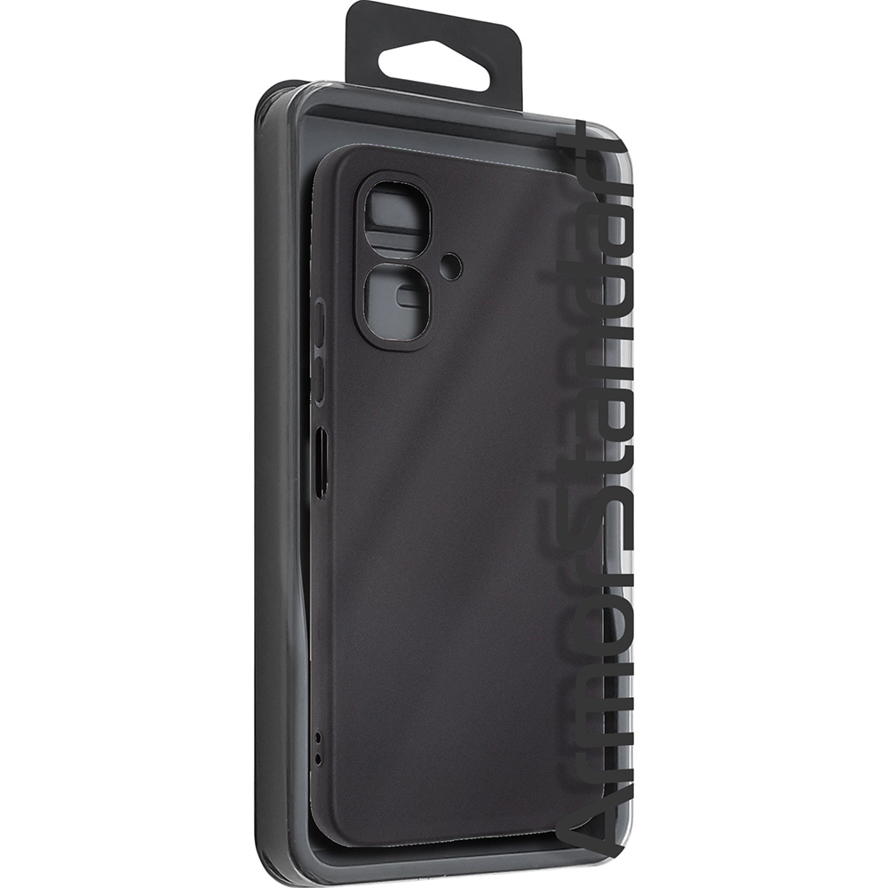 Чохол ARMORSTANDART Matte Slim Fit для Infinix Smart 10 4G Camera cover Black (ARM87157) Матеріал поліуретан