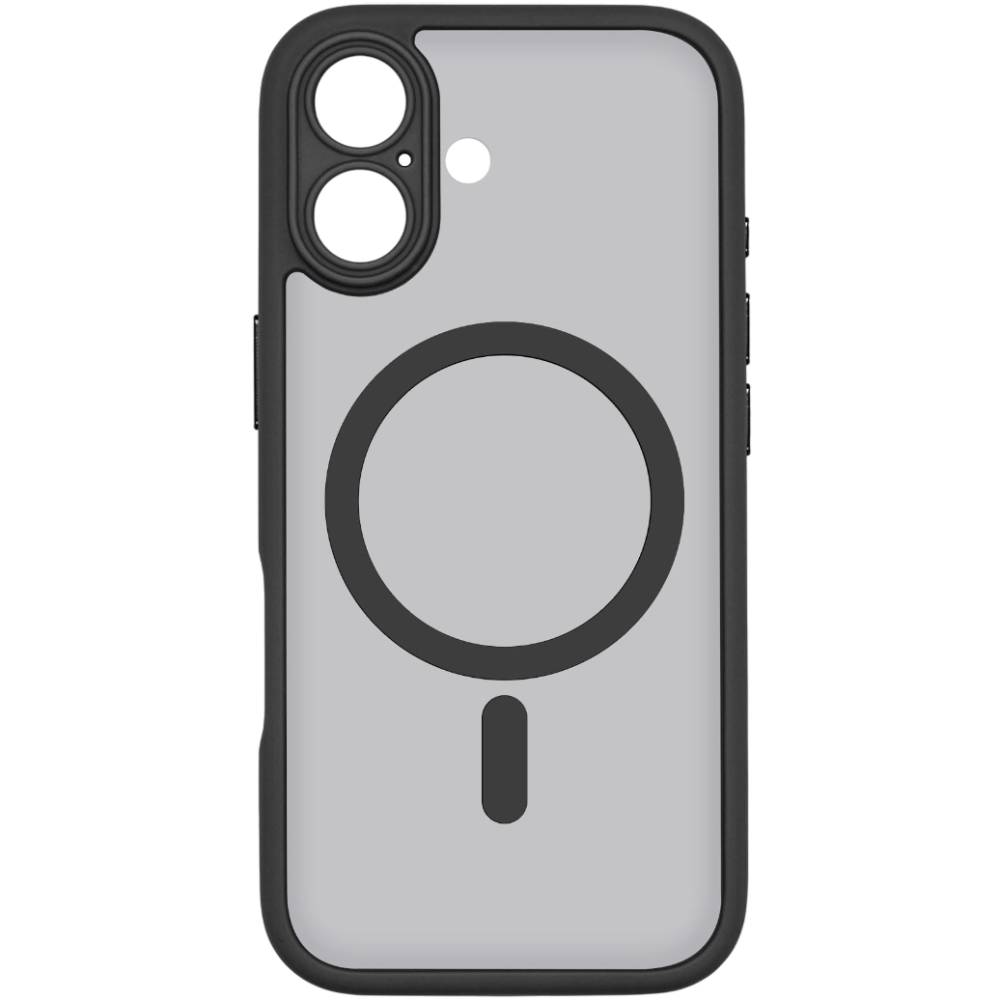 Чохол ArmorStandart Lush MagCase для Apple iPhone 17 Black (ARM87480) Чохол ArmorStandart Lush MagCase для Apple iPhone 17 Black (ARM87480)