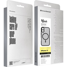 Чехол ArmorStandart Lush MagCase для Apple iPhone 17 Black (ARM87480)